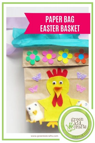 paper bag Easter basket