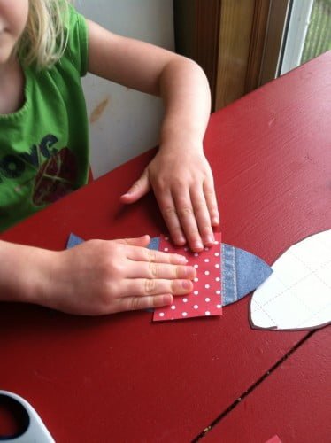 fishing fathers day craft