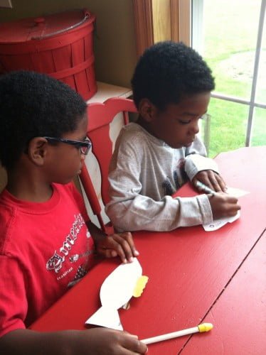 fishing fathers day craft