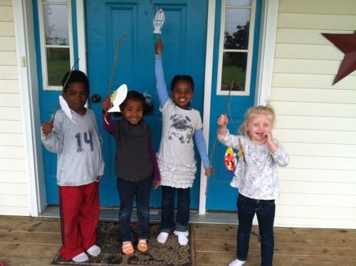 fishing fathers day craft