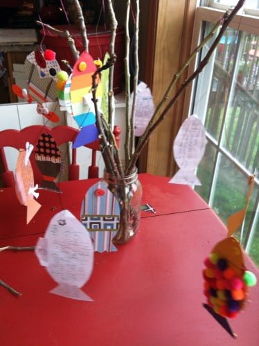 fishing fathers day craft