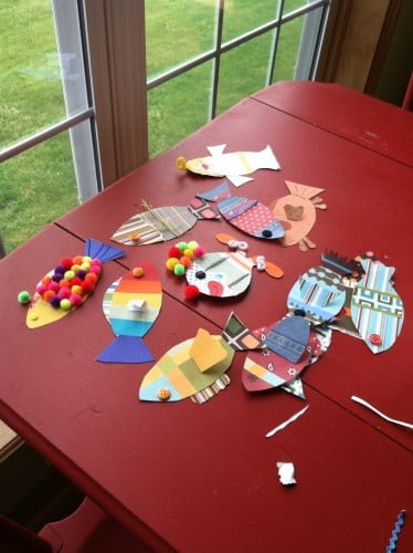 fishing fathers day craft