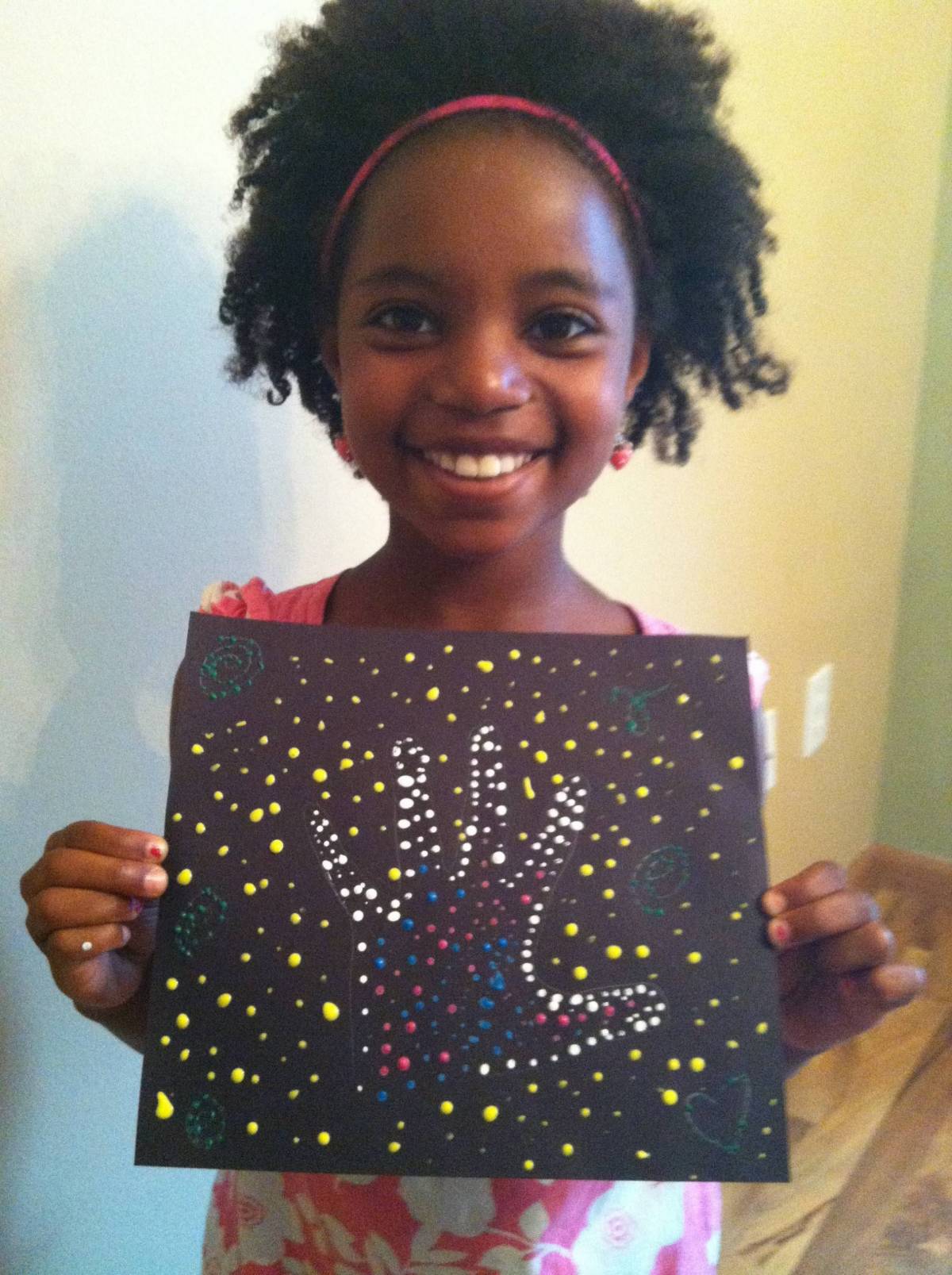 Australian Dot Painting Green Kid Crafts