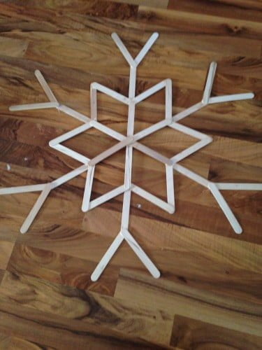 Large Snowflake Wall Art