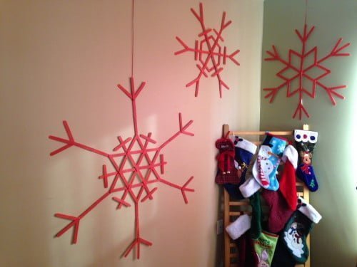 Large Snowflake Wall Art