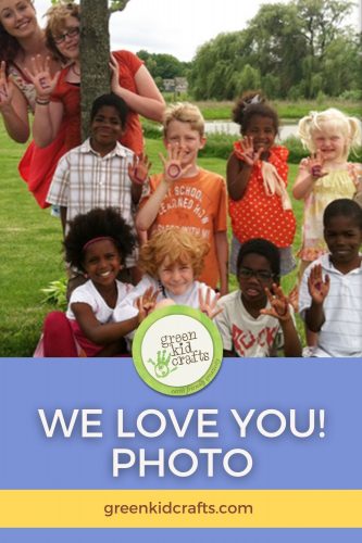 We Love You Photo Father’s Day Craft