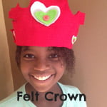 felt crown craft