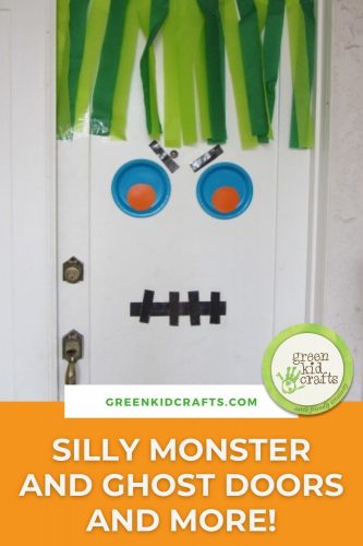 Halloween Silly Monster and Ghost Doors