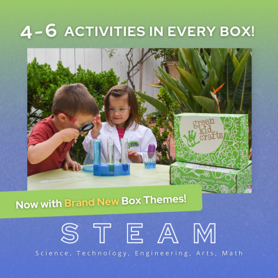 Green Kid Crafts  Monthly STEAM Kits for Kids - Cratejoy