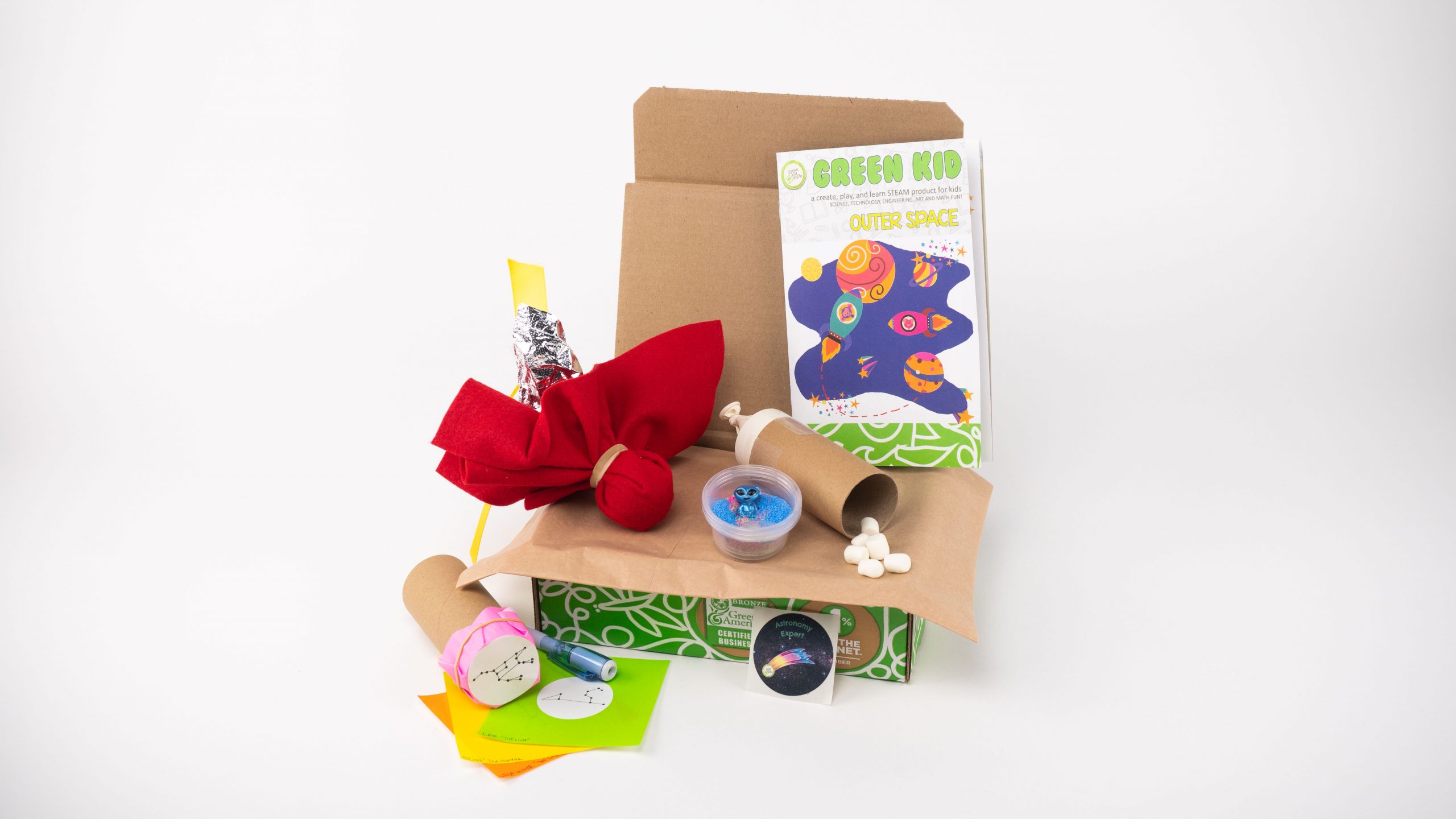 Green Kid Crafts - Monthly STEAM Subscription: Junior Box