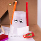 robot arts and crafts activities