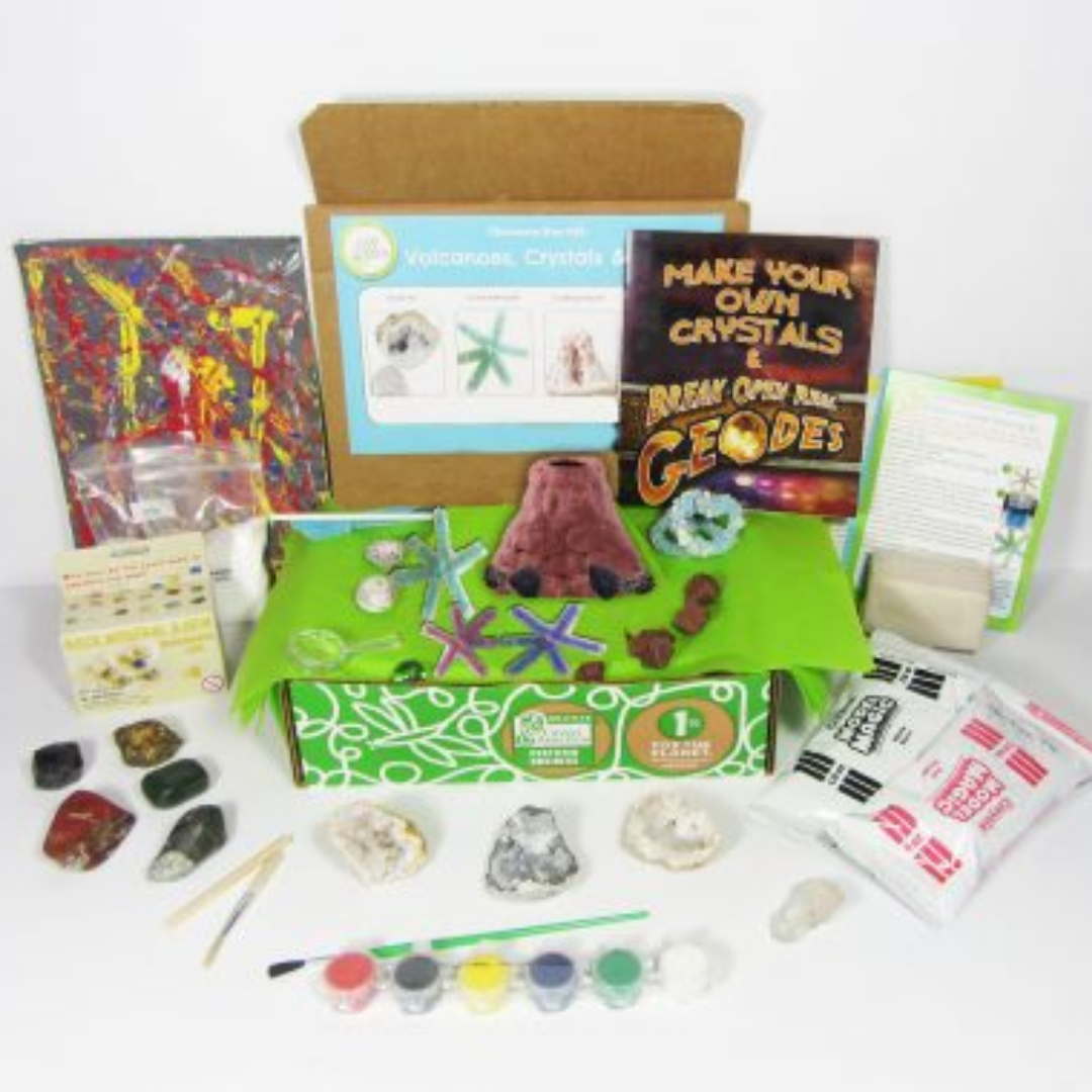 Volcanoes Craft Box