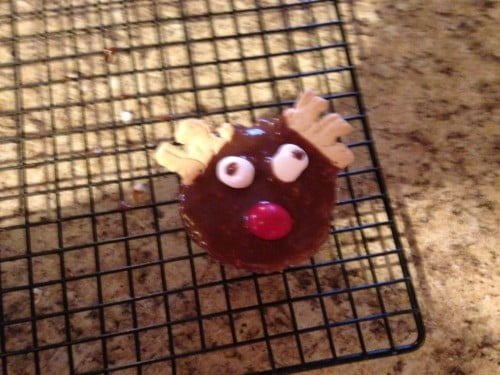 Reindeer cupcakes