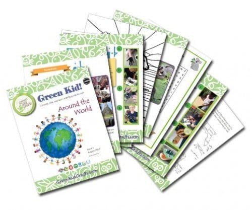 Green Kid Around the World Kids Activity Guide