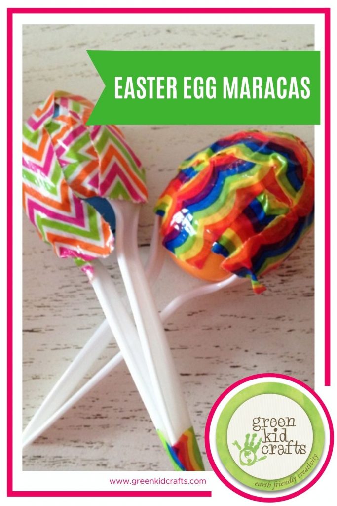 easter egg maracas