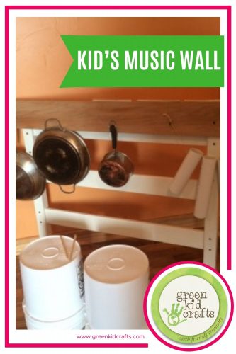 kids music wall