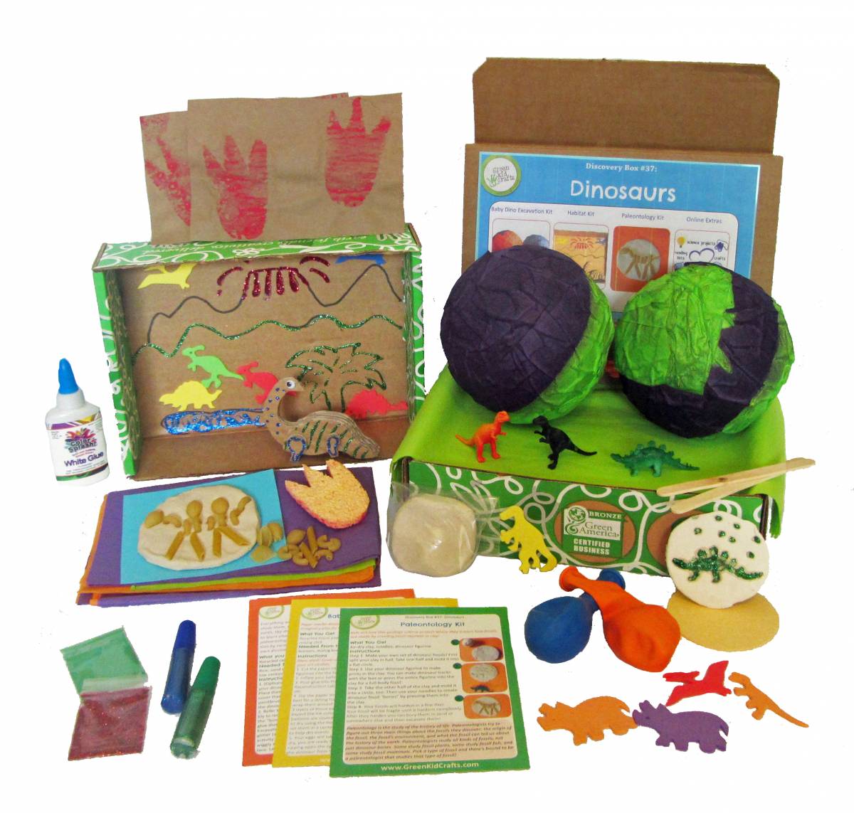 Dinosaur Activity Box For Kids