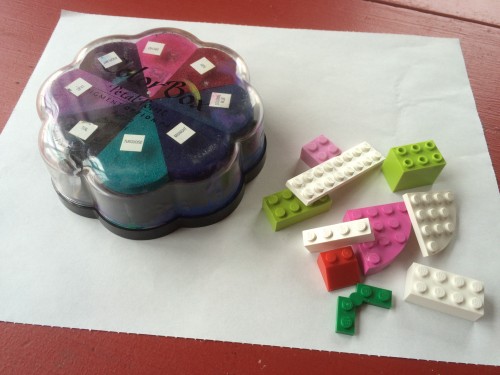 printing with legos