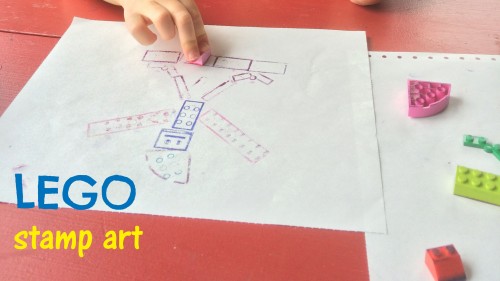 lego stamp art