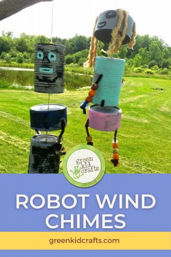 robot wind chimes