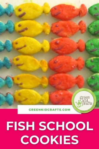 fish school cookies