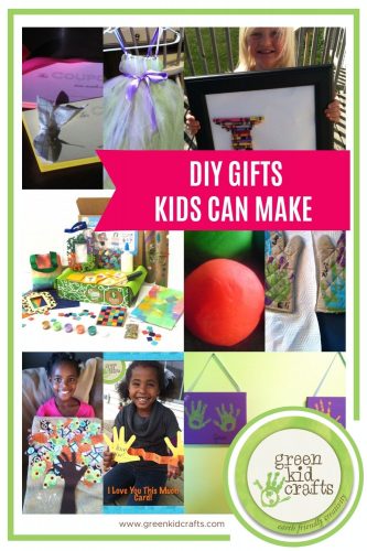 DIY Gifts kids can make for family and friends