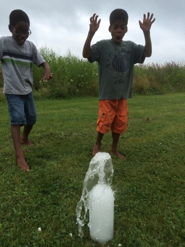 Soda Bottle Volcano