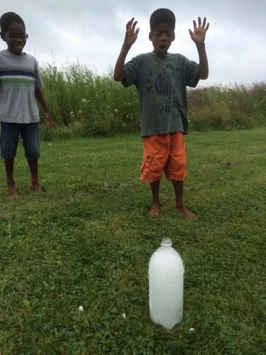 Soda Bottle Volcano