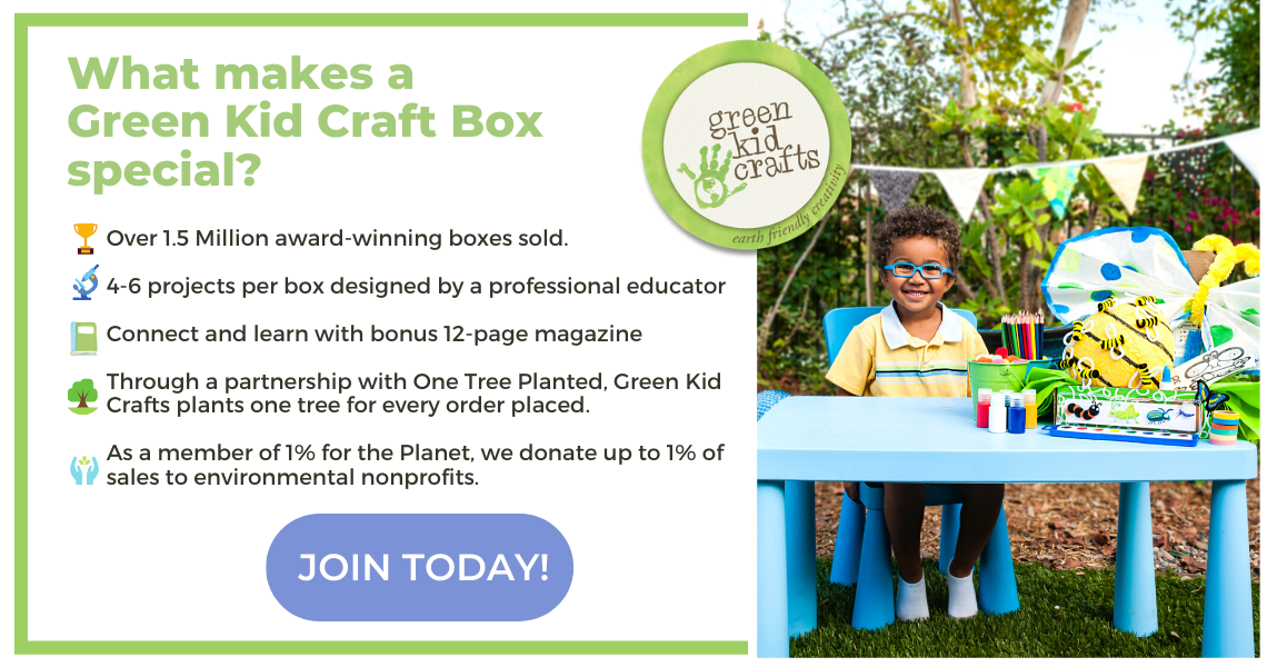 Green Kid Crafts  Monthly STEAM Kits for Kids - Cratejoy