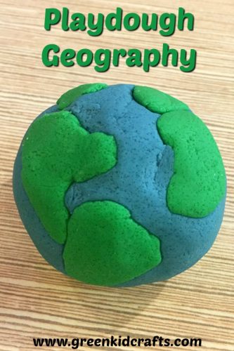 Learn geography with a diy playdough earth activity! Build a model of the earth.