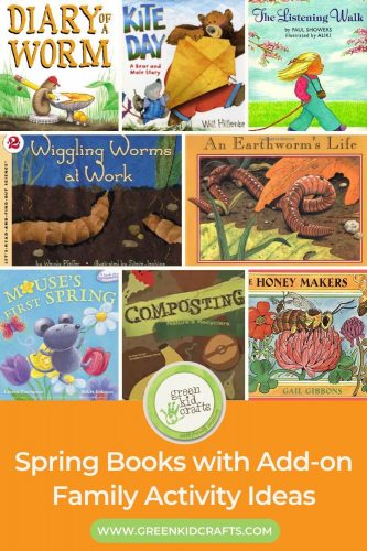 spring activities and books for kids