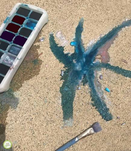 diy sidwalk chalk