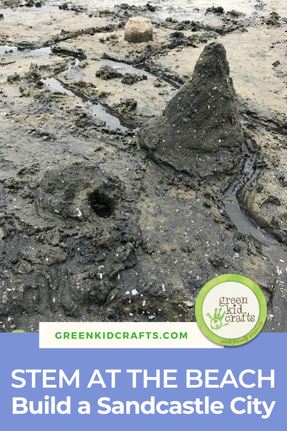 STEM at the Beach Build a Sandcastle City