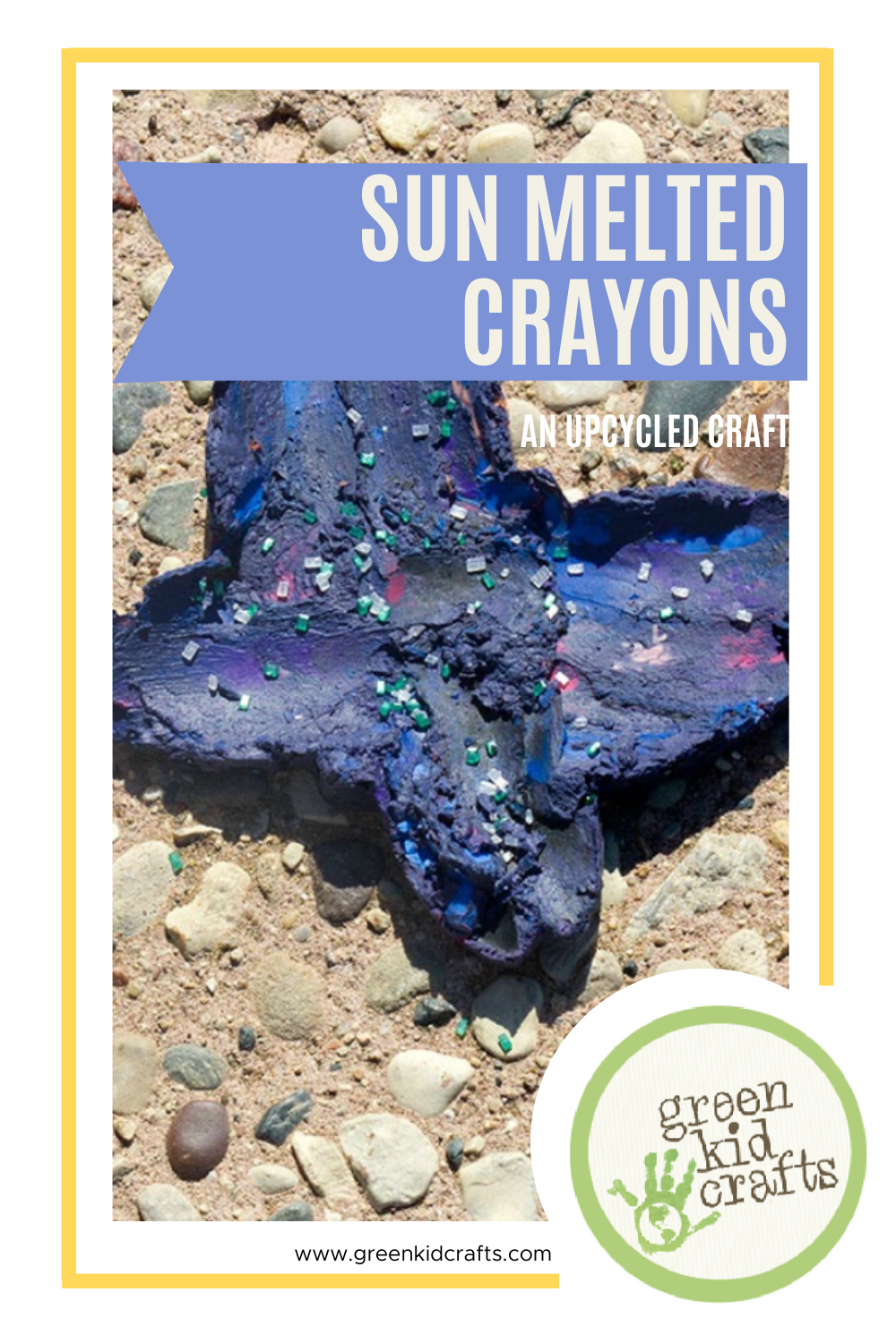 Creative Kids: Upcycled Crayon Shapes