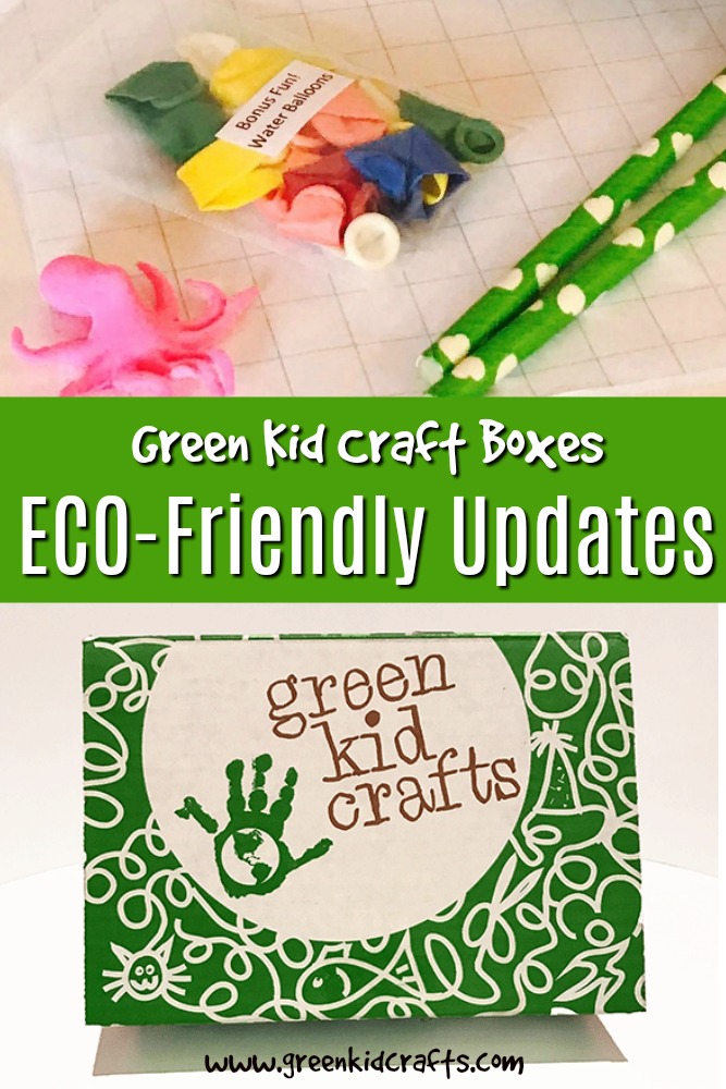 Eco-friendly subscription boc for kids. Green Kid Crafts has added exciting new updates to their boxes.