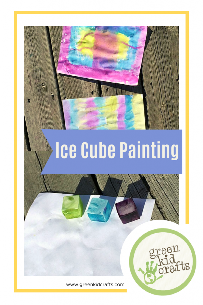 ice cube painting