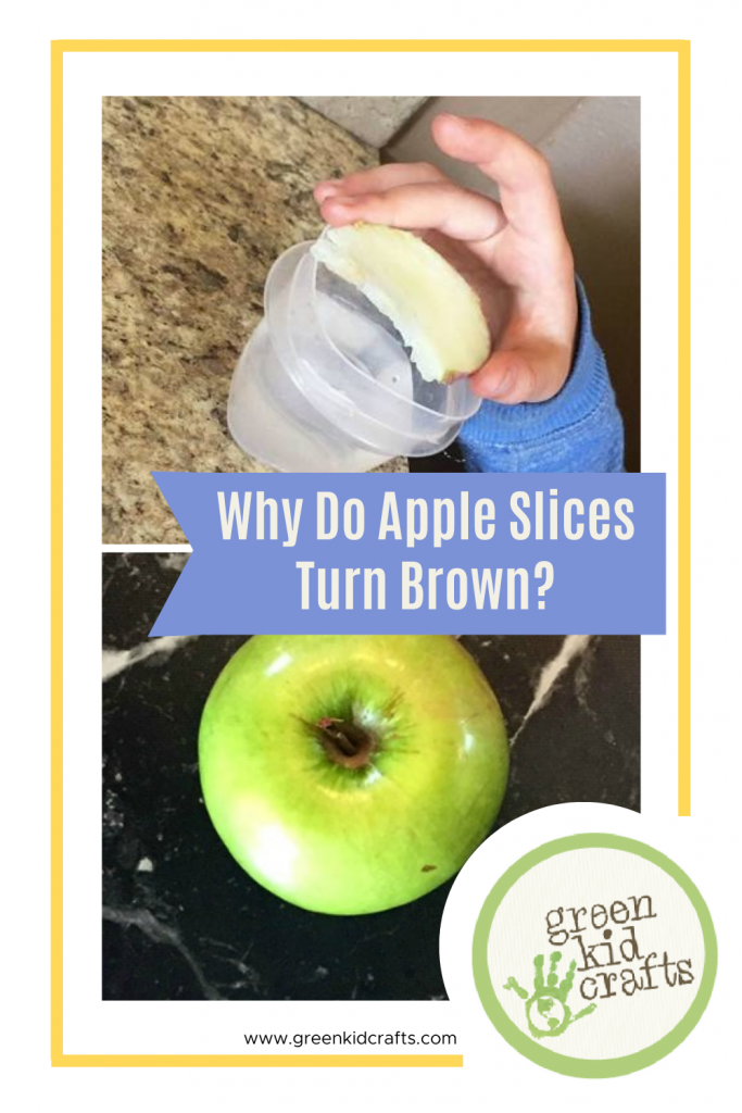 apple slices turn brown