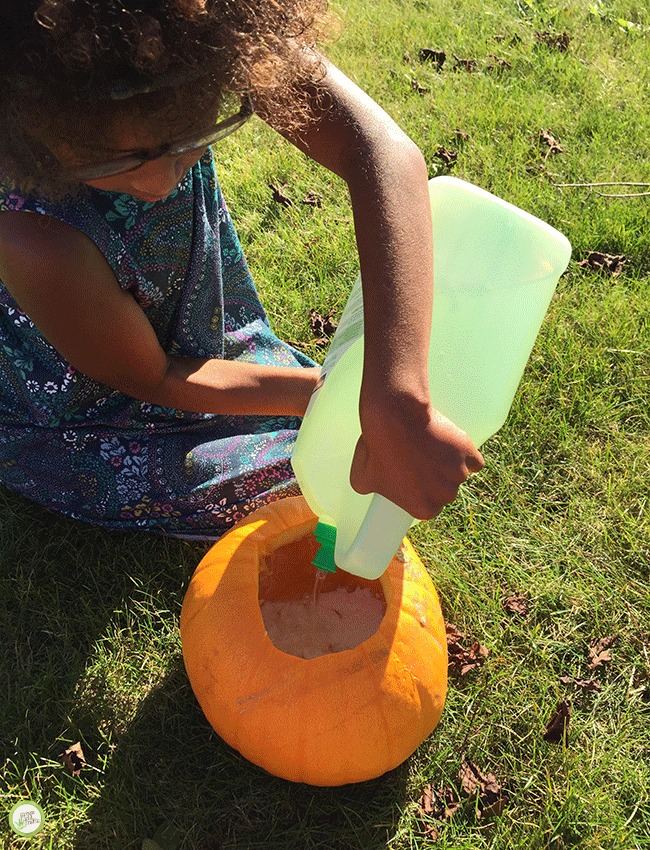 pumpkin volcano