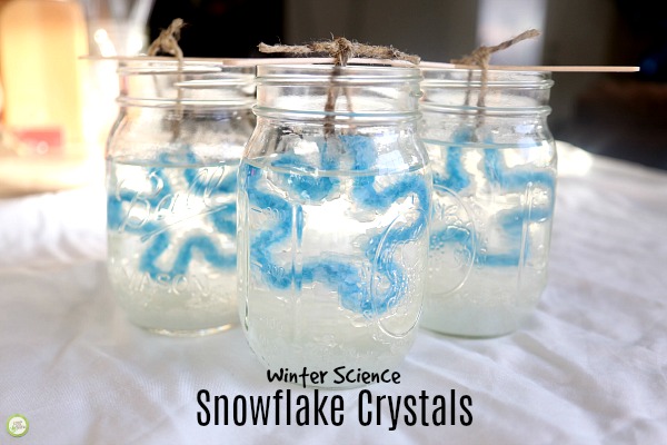 snowflake crystal growing