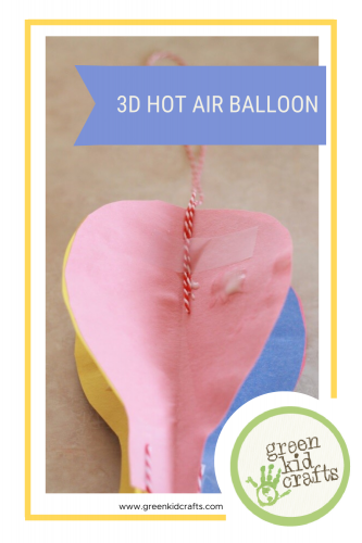 DIY 3D Hot Air Balloon