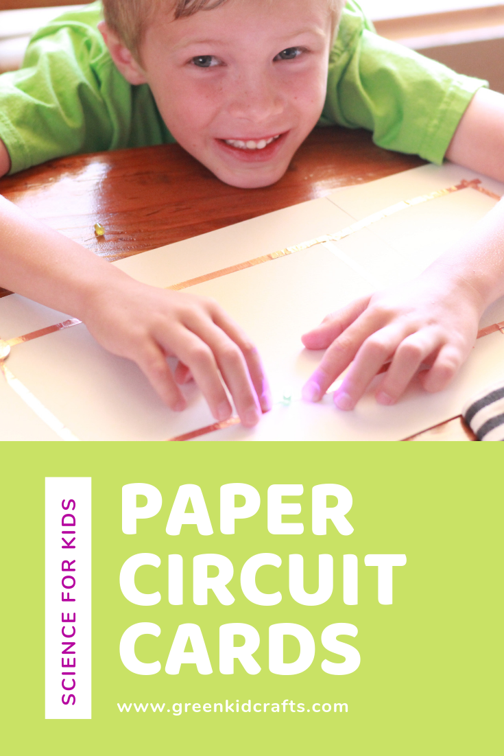 Paper Circuit Cards Green Kid Crafts