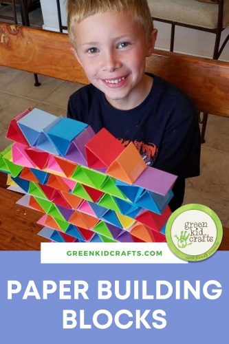 paper building blocks activity for kids
