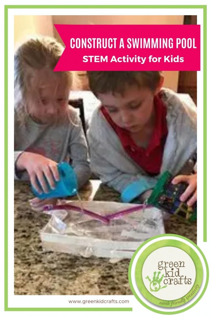 pool STEAM activity for kids