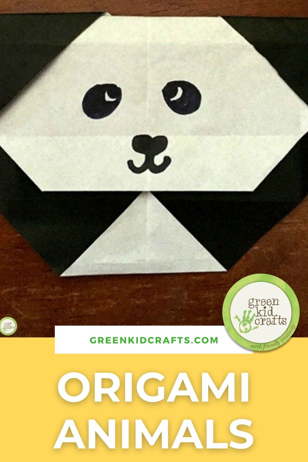 Easy Origami Endangered Animals - Green Kid Crafts