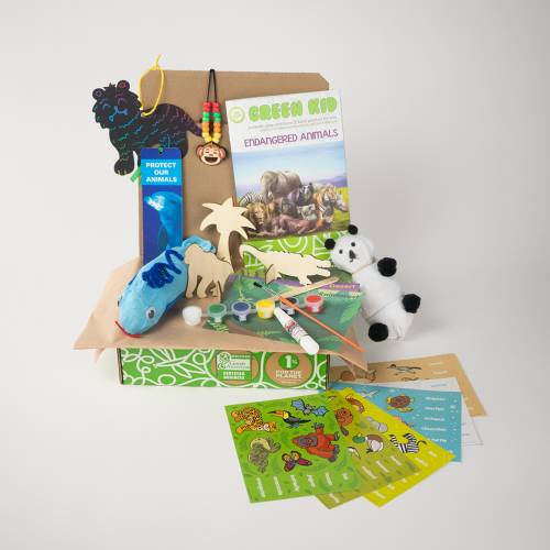 endangered animals box