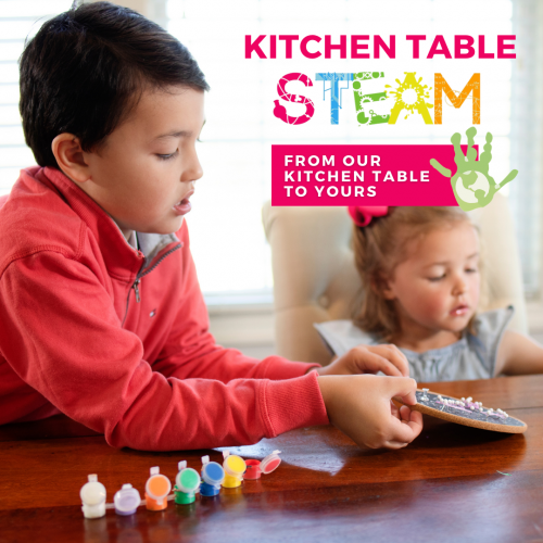 kitchen table steam for kids