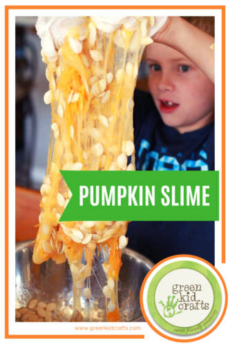 pumpkin slime activity for kids