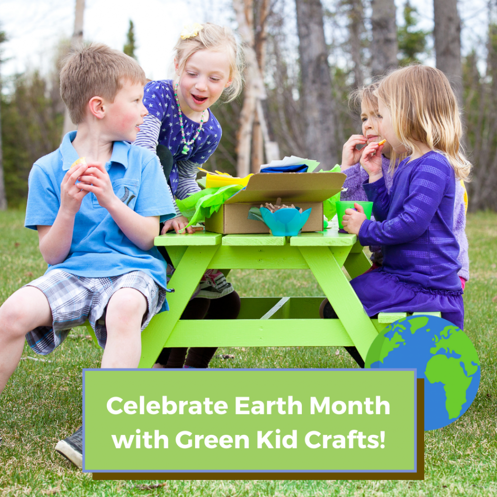Celebrate Earth Month with Green Kid Crafts