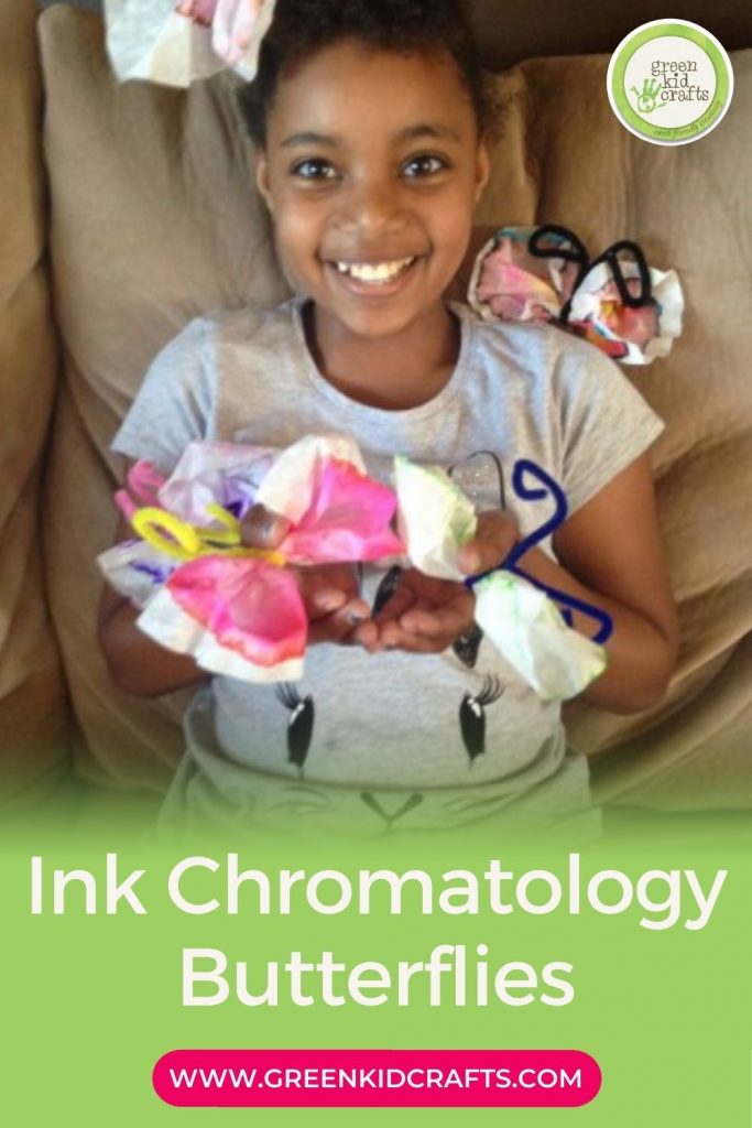 ink chromatology butterflies