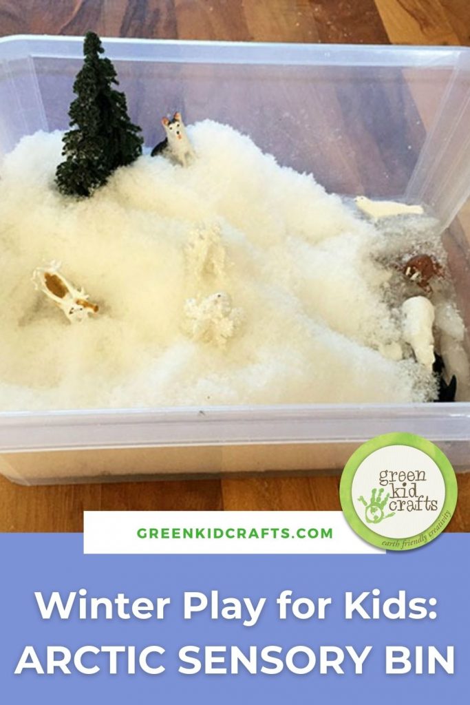 arctic sensory bin